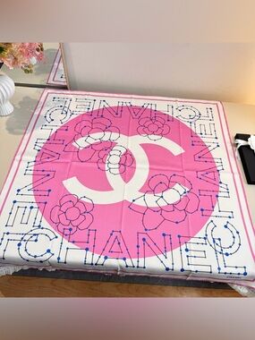 Chanel Constellation Series Square Scarf
